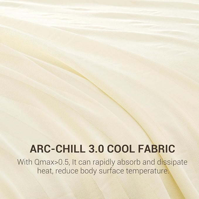 Elegear Revolutionary Cooling Blanket, Absorbs Heat to Keep Body Cool for Night Sweats, Double Sided Arc-Chill3.0 Cooling Fiber Q-Max>0.5, Lightweight Summer Cold Blankets for Sleeping 59" x 79"