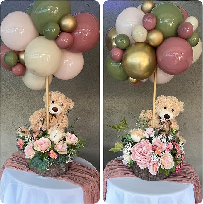 MaoGoLan 13Pcs Bulk Teddy Bears Stuffed Animals Baby Shower, Soft Small Stuffed Teddy Bears in Bulk, 13.5" Cuddly Mini Bears Centerpiece Baby Shower,Wedding,Party,Engagement