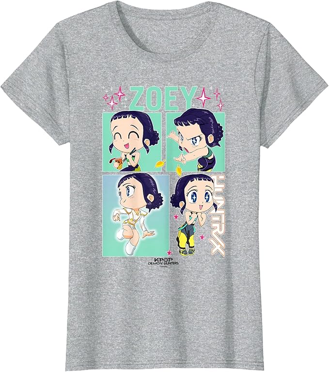 Kpop Demon Hunters Zoey Officially Licensed T-Shirt