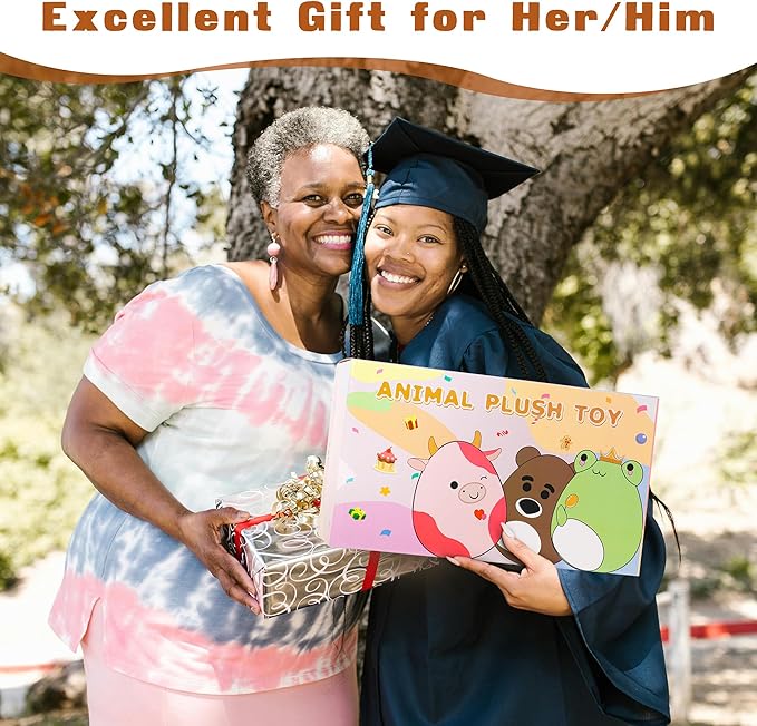 Graduation Gifts,Grad Bear Stuffed Animals Plush with Mini Graduation Cap, Gifts for Preschool, Kindergarten, Elementary, High School