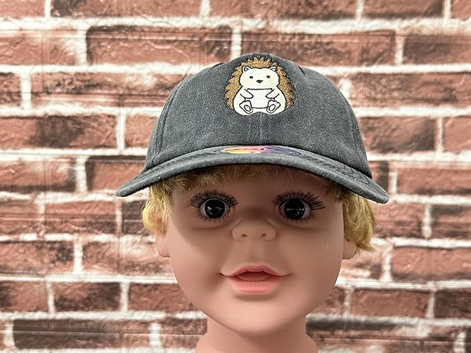Embroidered Animal Baseball Hats for Boy and Girl