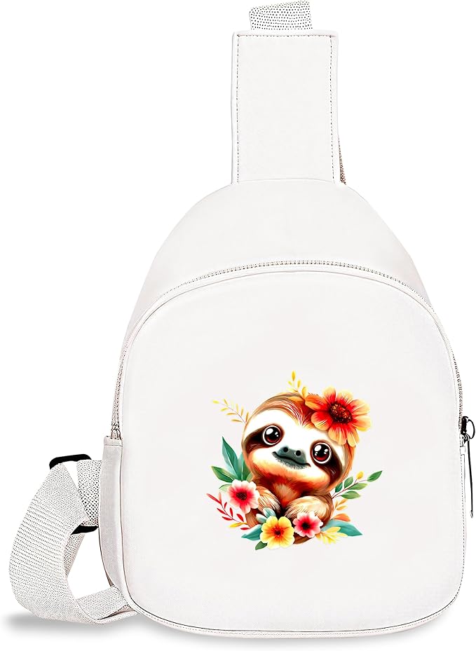 Sloth Mini Sling Bag, Crossbody Bag, Toddler Purse For Kids Girl, Birthday Gift For 4 5 6 7 8 9 10 11 12 Year Old Gifts For Daughter, Granddaughter, Sister, Niece!