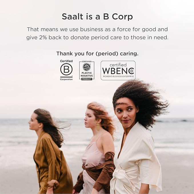saalt Comfort Modal Brief Period Underwear - Heavy Absorbency & Super Absorbency