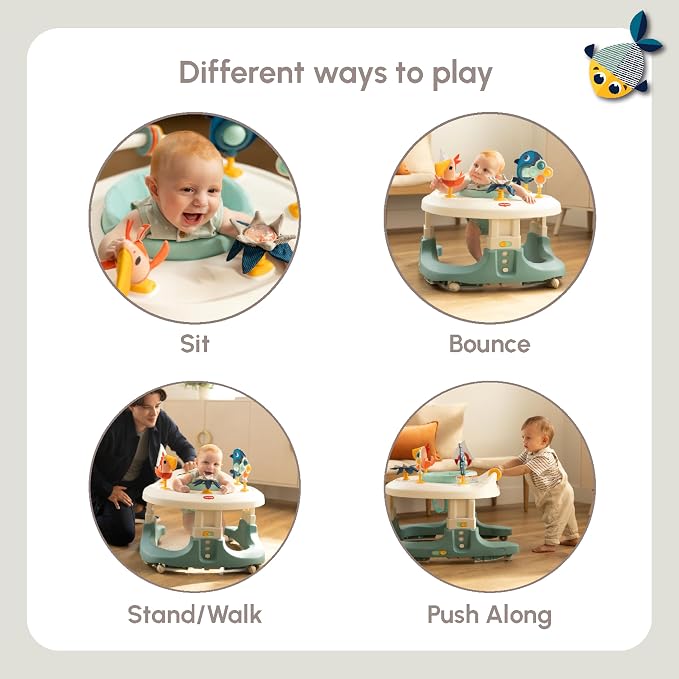 Tiny Love 4-in-1 Here I Grow Mobile Activity Center, Tiny Mariners