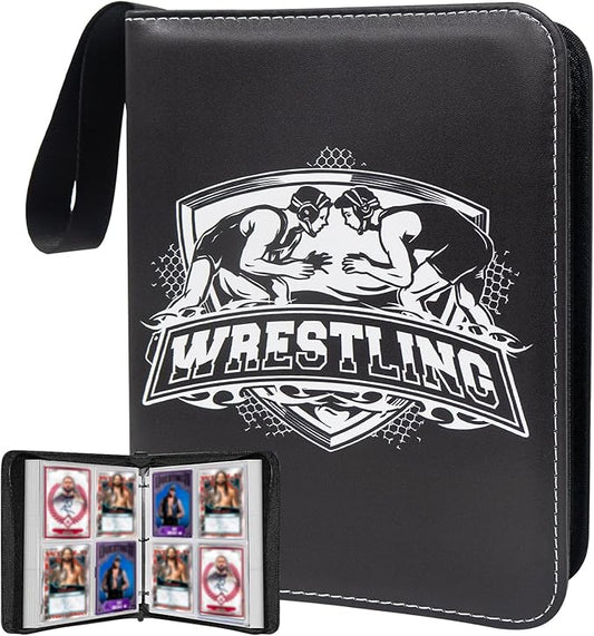 400 Pockets Card Binder for Trading Cards,Portable Waterproof Storage Bag with Removable Sleeves for Sports Cards Collectors