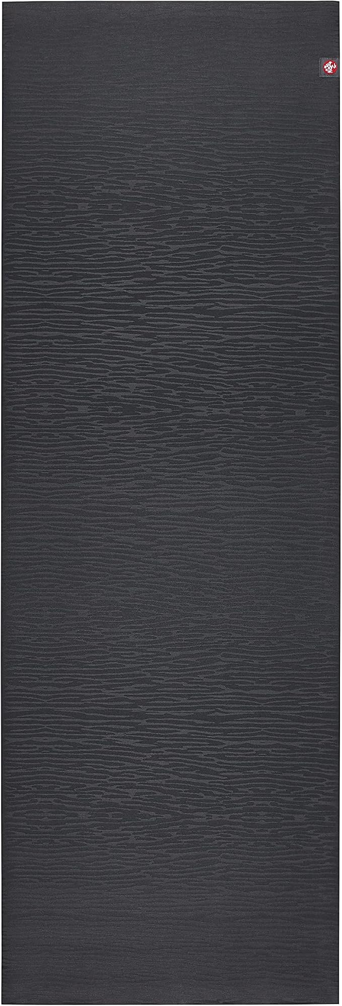 Manduka eKOLite Yoga Mat 71" - 4mm | Natural Rubber | Eco-Friendly | Soft Textured Surface | Natural Next-to-Skin Feel | 71 x 26 inches | Charcoal Grey