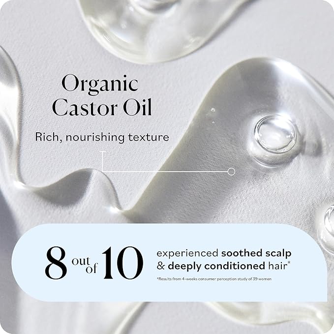 Sky Organics - Castor Oil Organic - Volumizing Hair Oil - Scalp, Lashes, Brows - Pure Castor Oil Cold Pressed - Natural Conditioner - Omega Fatty Acids, Vegan - Beauty, Hair Care, & Self Care - 16oz