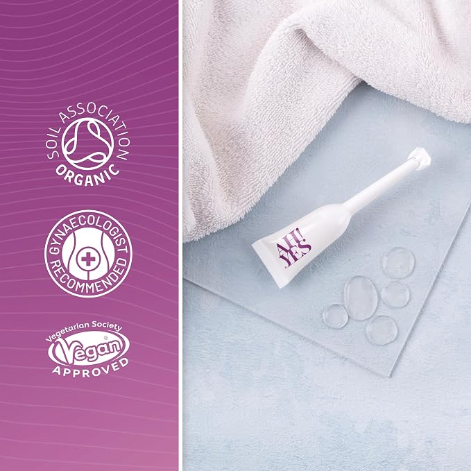 AH! YES VM Vaginal Moisturizer for Vaginal Dryness (6 Applicators) | Water Based, Fast-Acting, Natural Gel Moisturizer, pH matched
