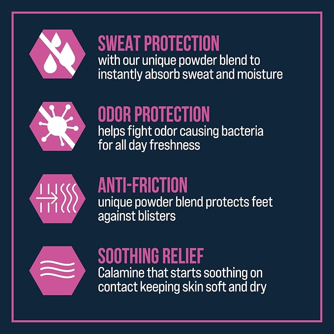 Certain Dri Women’s Body Powder - Talc-Free Anti Chafing Powder for Sweat, Moisture, & Odor Control - Calamine Formula for Itch Relief & Skin Comfort for Sensitive Skin, Daily Use & Protection - 8 oz
