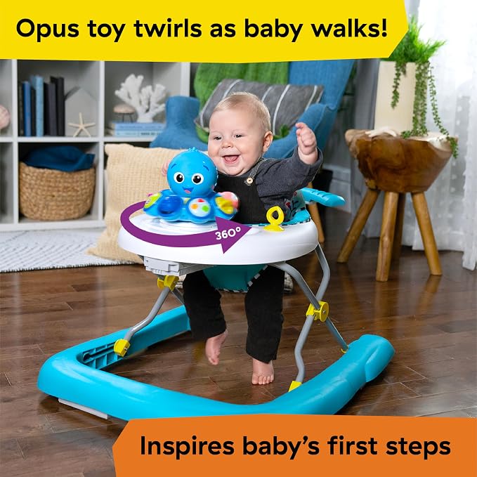 Baby Einstein Step & Twirl Opus 4-in-1 Activity Walker, Musical, for Infants Ages 6 to 24 Months