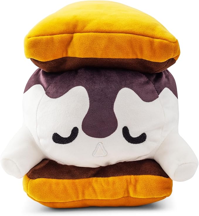 MoshiOshis Yume Mashumaro S'More 9-Inch Character Plush Toy | Huggable Soft Stuffed Toy Collectible for Cuddling
