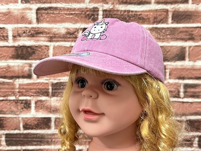 Embroidered Animal Baseball Hats for Boy and Girl
