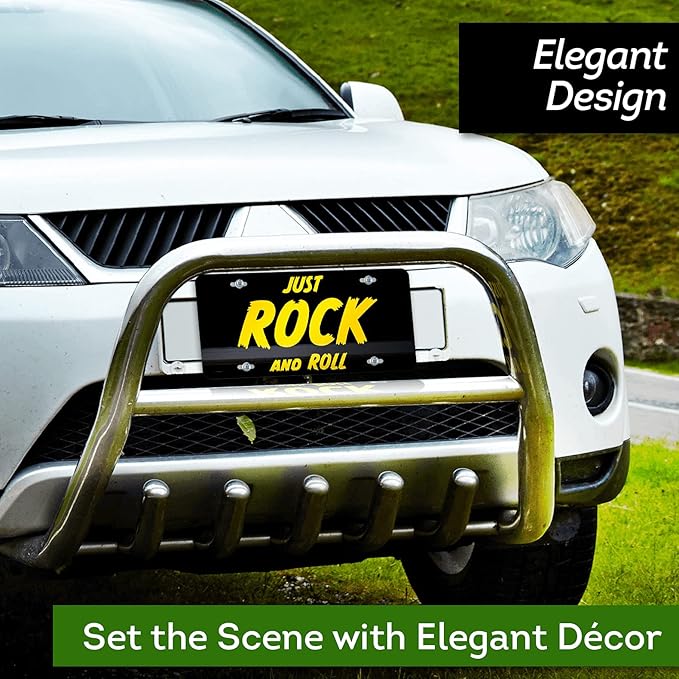 Custom License Plates, Personalized Plates for Front of Car | Vanity Plate 6x12 Inch - Size Rust-Free Metal 40 Colors by: My Sign Center, USA