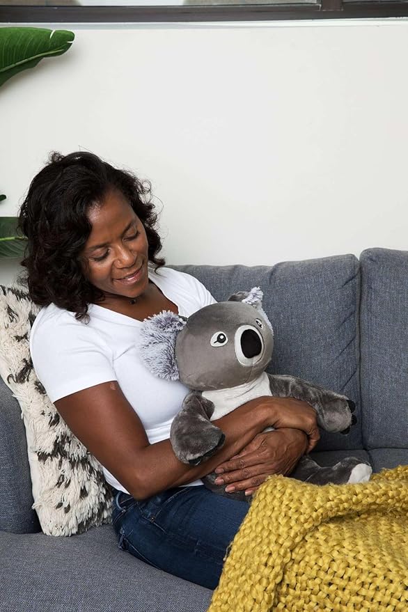 Quinn The Koala 20 Inch 4.5 lb Heavy Cute Sensory Weighted Comfort Plush | Large Unscented Washable Self Care Calming Stuffed Animal for Kids, Teens and Adults