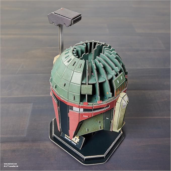 4D Build, Star Wars Boba Fett 3D Model Kit, Star Wars Collectibles & Desk Decor, Adult Puzzle, Building Toys, 93 Pieces, 3D Puzzles for Ages 12 & Up