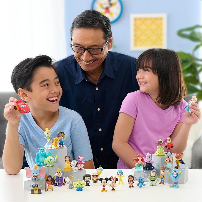 Disney100 Years of Magical Moments, Limited Edition 8-piece Figure Set, Kids Toys for Ages 3 Up by Just Play
