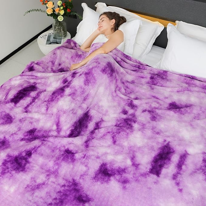 MUGD Soft Blankets Fuzzy Twin Bed Fleece Blanket Kids Warm Throw Blanket for Bed