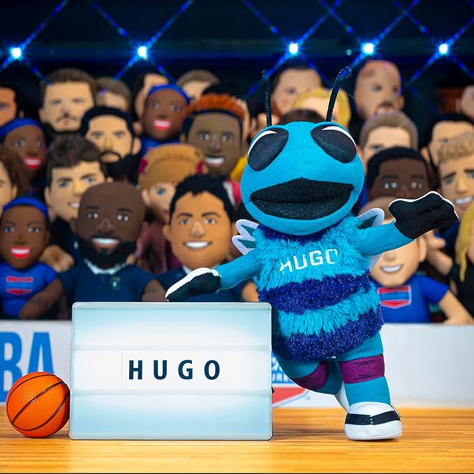 Bleacher Creatures NBA Unisex NBA 10-inch Mascot Plush Doll