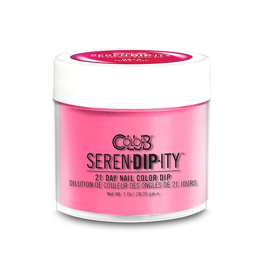 Color Club Tube Top Serendipity 1 Ounce Dip Color Powder- Neon, 0.5 fluid_ounces