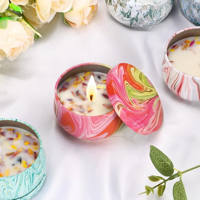 50 Pack Scented Candles Gift Set, Baby Shower Bridal Favors for Guests Housewarming Birthday Party Favors for Adults, Christmas Valentine's Mothers Day Party Give Away Bulk Gifts for Women (50pcs)