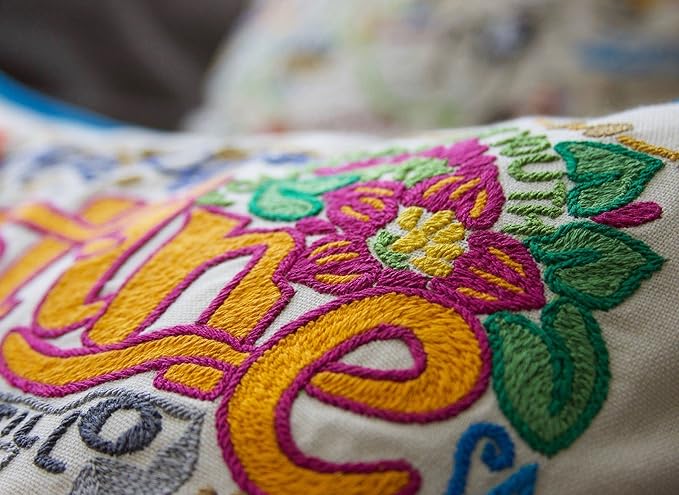 Catstudio St. Augustine Embroidered Decorative Throw Pillow