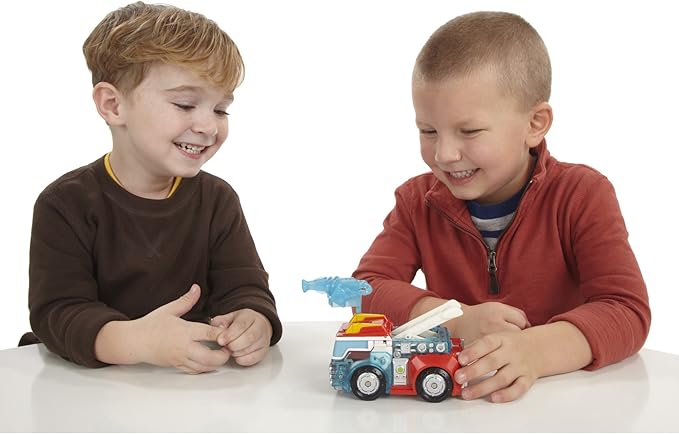 Transformers Playskool Heroes Rescue Bots Energize Heatwave The Fire Bot Converting Toy Robot Action Figure, Toys For Kids Ages 3 And Up (Amazon Exclusive)
