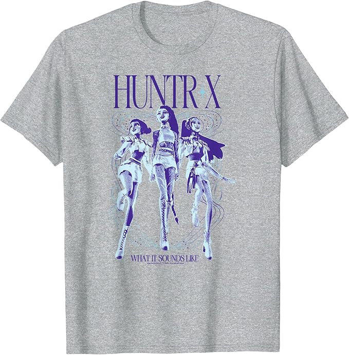 Kpop Demon Hunters Halloween Huntrix What It Sounds Like T-Shirt