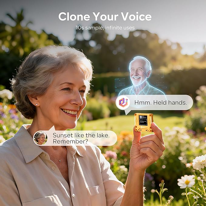 AIPI-Lite AI Robot, Smart Customizable Character with Voice Cloning, GPT Model Access, Memory Storage, and Real-Time Interactive Reactions