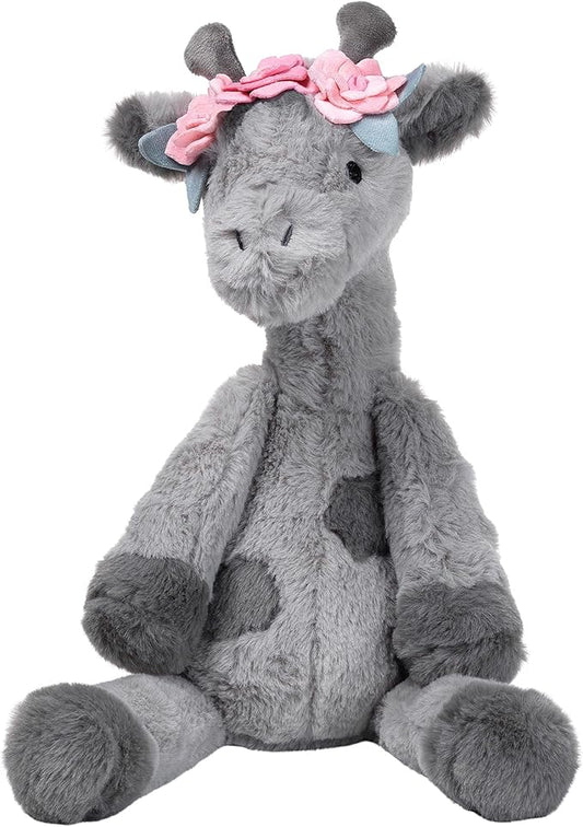 Lambs & Ivy Giraffe and a Half Gray Plush Stuffed Animal Toy - Skylar