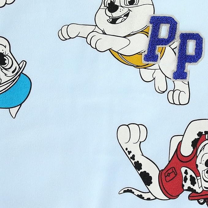 Paw Patrol Nickelodeon Marshall Chase Rubble Boys Sweatshirt and Pants 2 Piece Set for Toddler and Little Kids