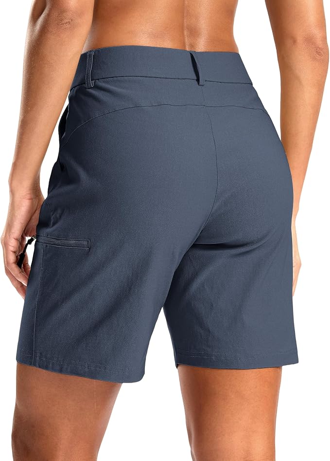 G Gradual Women's 7"/9" Hiking Cargo Shorts Quick Dry Lightweight Golf Outdoor Work Summer Travel Shorts with Pockets