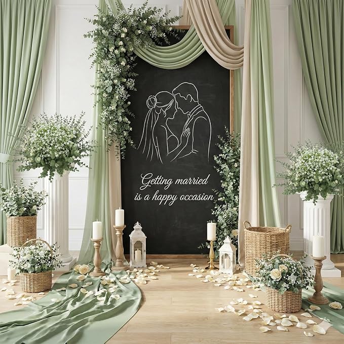 lovemoon 100 Pcs Mixed Greenery Artificial Eucalyptus Stems, Baby Breath Artificial Flowers Bulk and Eucalyptus Leaves for Wedding Bouquets Home Office Floral Decor (100, Green and White)