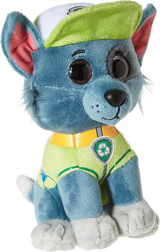 TY 41212 Rocky Dog-Paw Patrol-Reg, Multicolored, 15cm