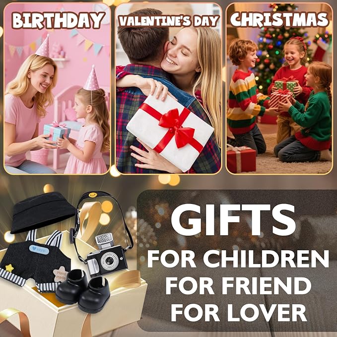 Cute Doll Clothes Outfits Women Adult Sister Friend Happy Birthday Gift 6 7 8 9 10 11 12 13 14 15 16th 18th 19th 20th 21th 30th Year Old Funny Teen Girl Trendy Gift Present Ideas