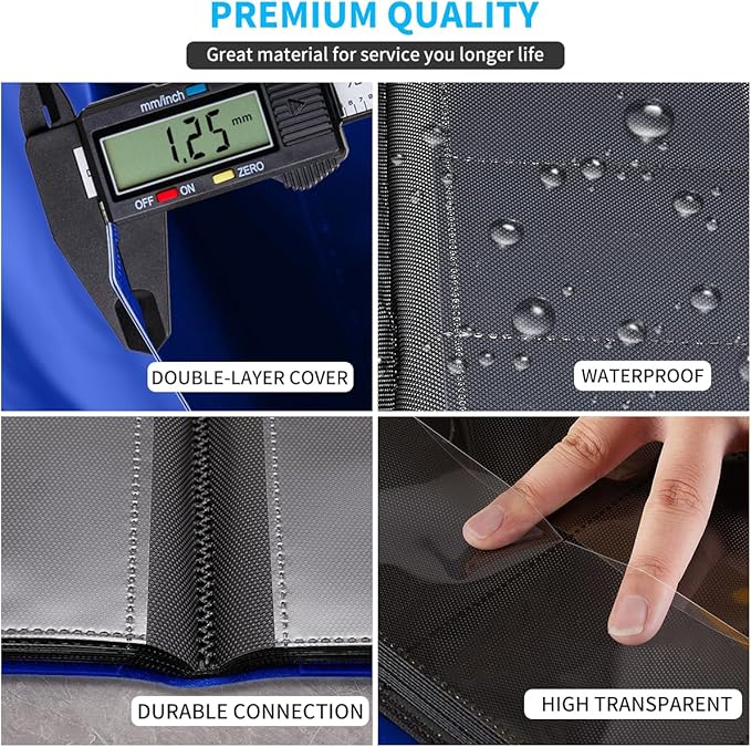 Card Binder, Upgraded 9 Pockets Trading Card Collection Binder for Cards, 360 Card Book Holder Album for Yugioh, MTG, TCG, Magic, Sports Cards - Blue