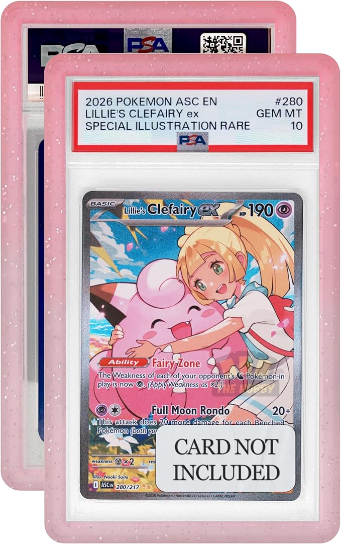 Bumper Guard for PSA Graded Cards ONLY | Limited Edition Gradient Slab Edge Protector | 1 Pack Blossom