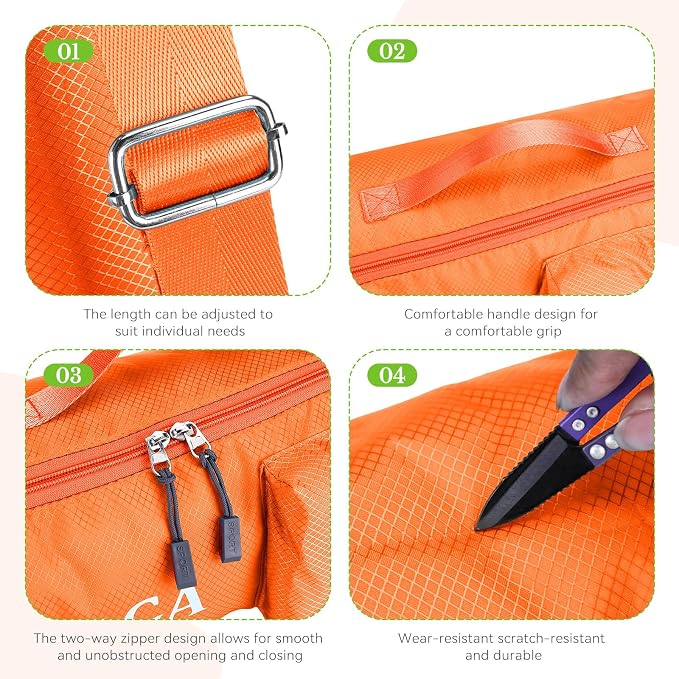 Upgrade Yoga Mat Bag, Waterproof Yoga Gym Bag Tote Bag with Adjustable Strap, Multi-Pockets Yoga Mat Carrier for Gym, Fitness