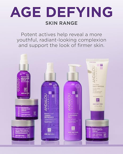 Andalou Naturals Age Defying Rejuvenating Eye Balm - Plant-Based Retinol Alternative - Gentle, Hydrating Eye Cream With Bakuchiol to Help Reduce Appearance of Wrinkles - 0.45 Oz