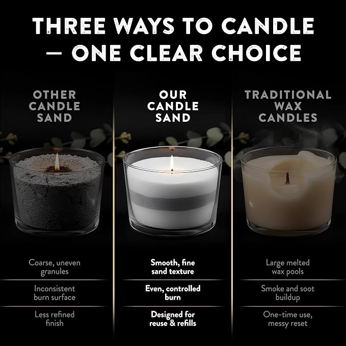 Pearled Candle Sand 10.5 oz (300g) – Golden Gardenia Scented Candle, Sage Beige Color, Relaxing Aromatherapy, Home Decor, Stress Relief, Long-Lasting Burn
