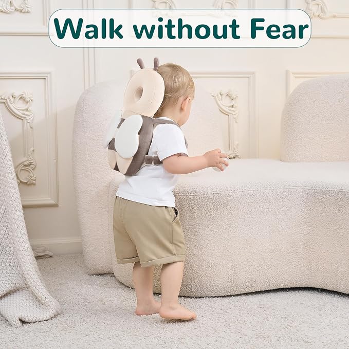 Baby Head Protector Backpack for Falling Crawling and Walking Toddler Essentials Harness Infant Koala Toys Helmets Baby Essentials Must Have 0.5-2 Years