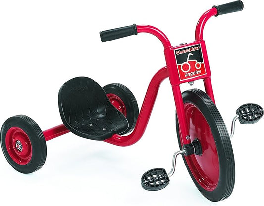 Angeles Kids Tricycle, Toddler Tricycle with Solid Airless Rubber Tires, Kids Bike for Preschools and Daycare, Ages 2+, ClassicRider 4" Tall Seat