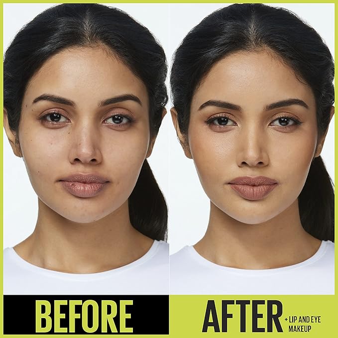 Maybelline Super Stay Full Coverage Liquid Foundation Active Wear Makeup, Up to 30Hr Wear, Transfer, Sweat & Water Resistant, Matte Finish, Golden, 1 Count