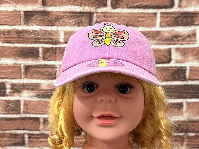 Embroidered Animal Baseball Hats for Boy and Girl