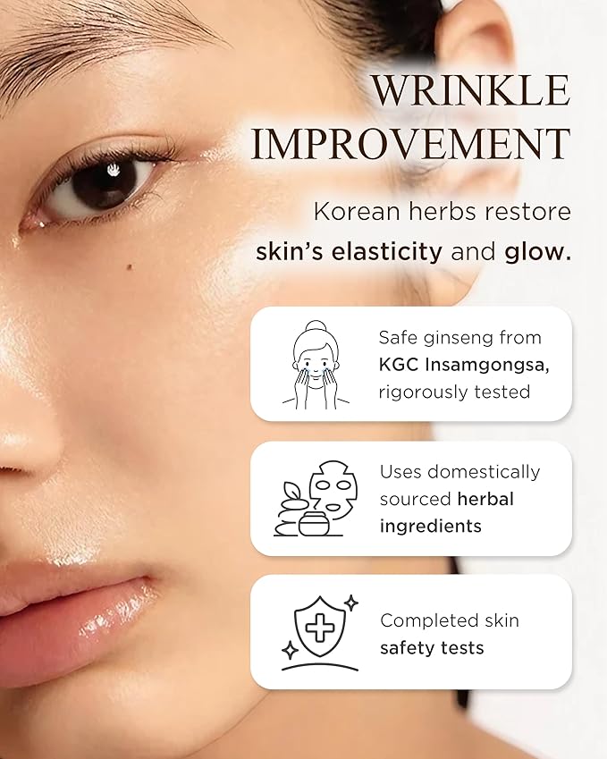 Bon Yeon Jin Red Ginseng Toner for Dry Skin, Non-Sticky – Patented Saponin + 7 Hanbang Herbs, Alcohol Free, Large Size 5.41 fl.oz Anti-Aging Firming for Women Men Elasticity Support