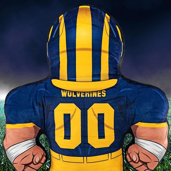 Bleacher Creatures University of Michigan Michigan Football Player 24" Mascot Bleacher Buddy - Plush Toy