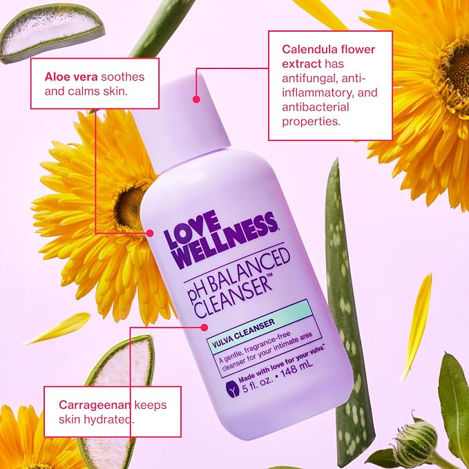 Love Wellness pH Balanced Cleanser & The Killer | Feminine Balance Duo | Supports Balanced pH, Intimate Health & Hygiene