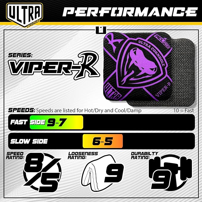 Bags Viper-R ACL Approved Cornhole Bag Set