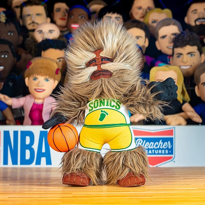 Bleacher Creatures NBA Unisex NBA 10-inch Mascot Plush Doll