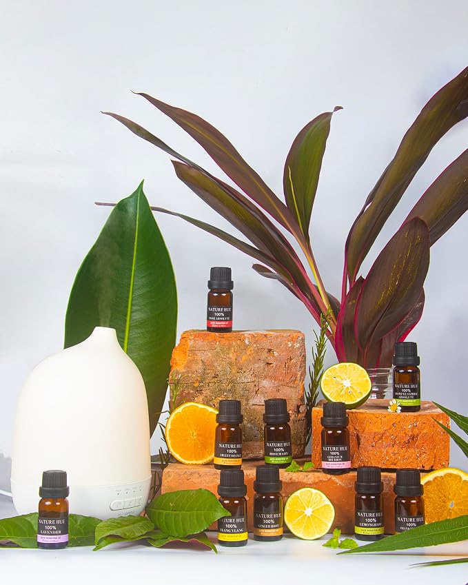 Ginger Root Essential Oil - 10 mL (1/3 oz) - Pure, Natural, Therapeutic Grade - for Diffuser, Massage, Skin & Hair Care - Warm and Spicy Aroma
