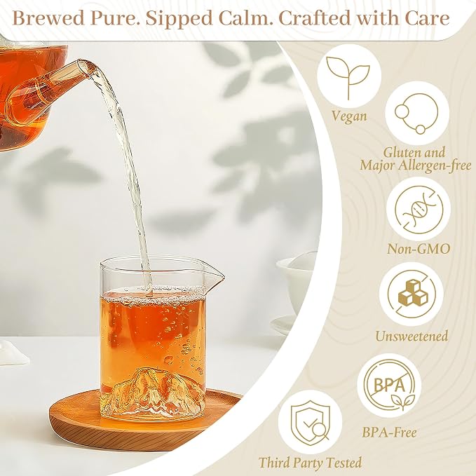 Johou Tea Pods Variety Pack, 4 flavors, Compatible with All K-Cup Brewers & Keurig 2.0, 24 pods(English Breakfast, Earl Grey, Green & Oolong), Specially Ground Taiwan Tea Full-Flavor Sampler.